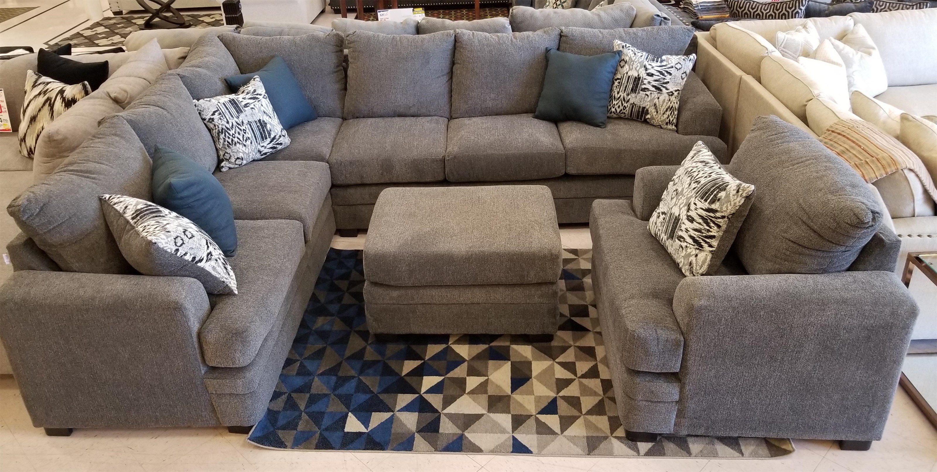 Broyhill naples gray ottoman cheap